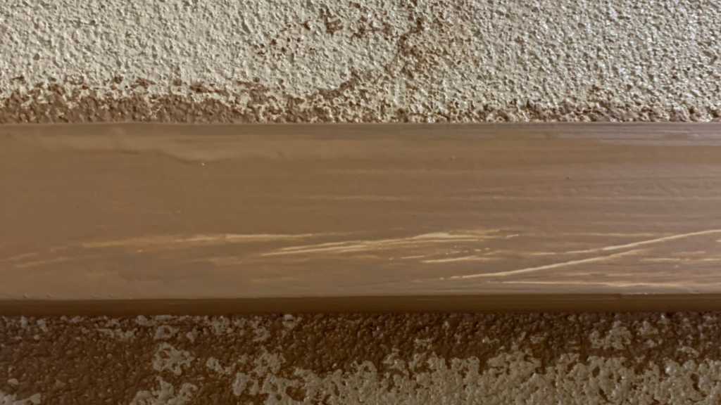 塗りムラがある