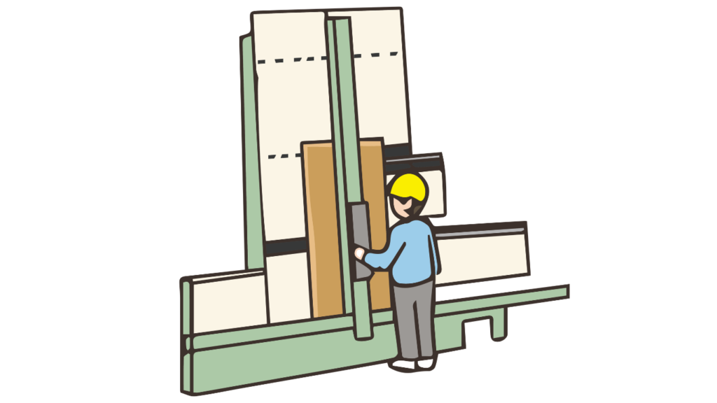 ホームセンターのカット機