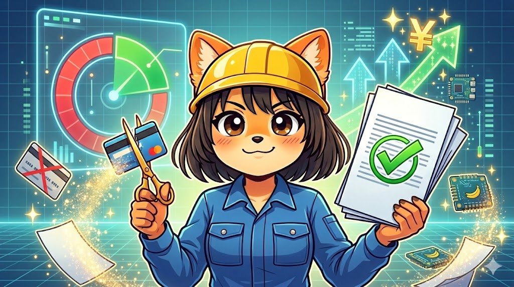 少額のローンは完済&解約し返済比率を20~25%に収める説明