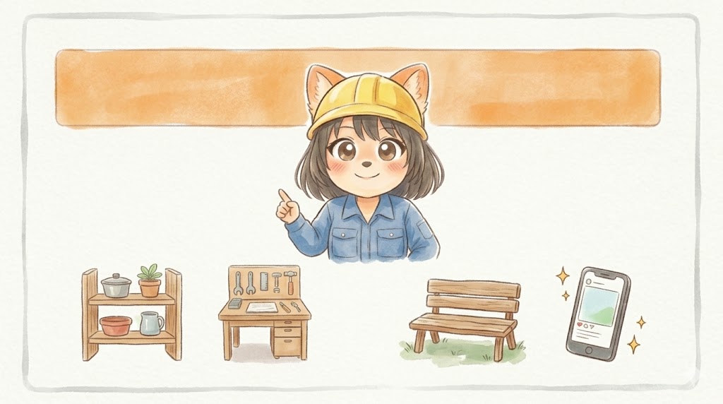 目的別の早見表を説明してます
